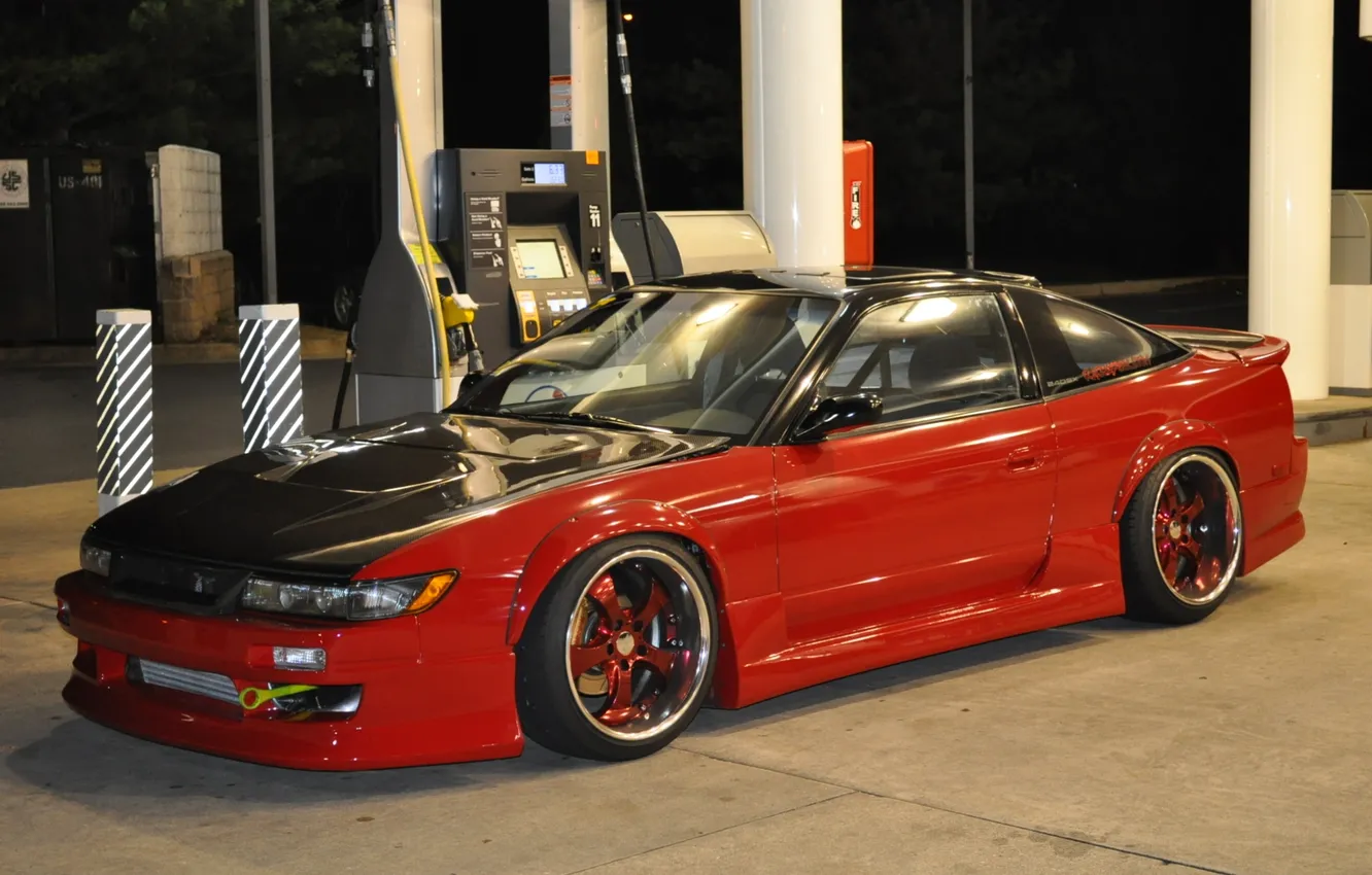 Photo wallpaper Silvia, Nissan, 240sx