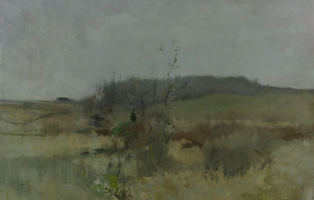 Photo wallpaper landscape, picture, John Henry Twachtman, John Henry Twachtman, Green Day