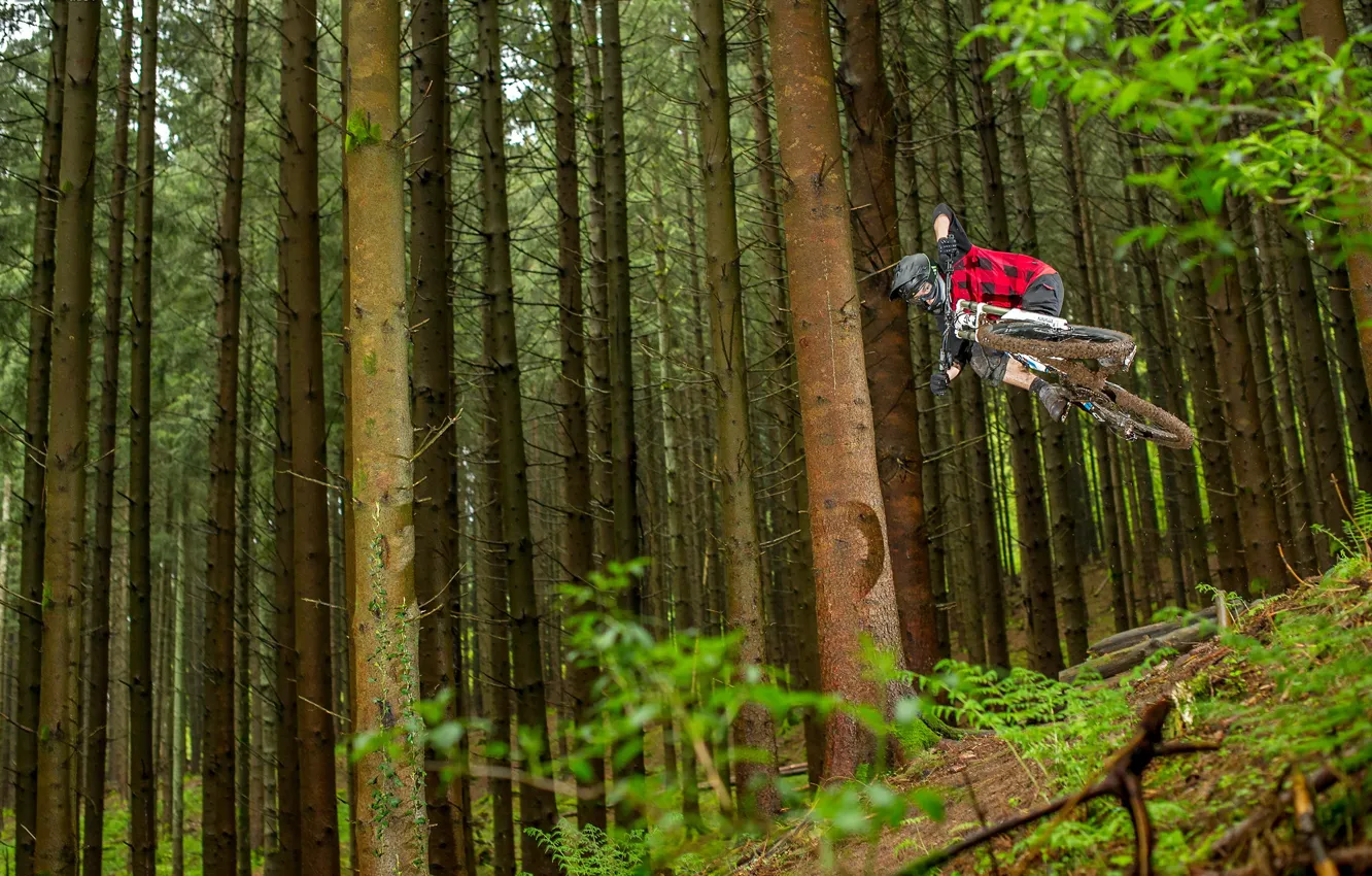 Photo wallpaper bike, race, sport