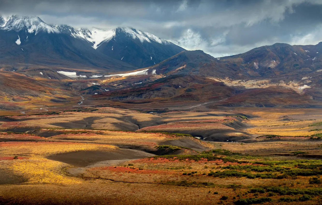 Photo wallpaper autumn, Kamchatka, Nadezhda Demkina