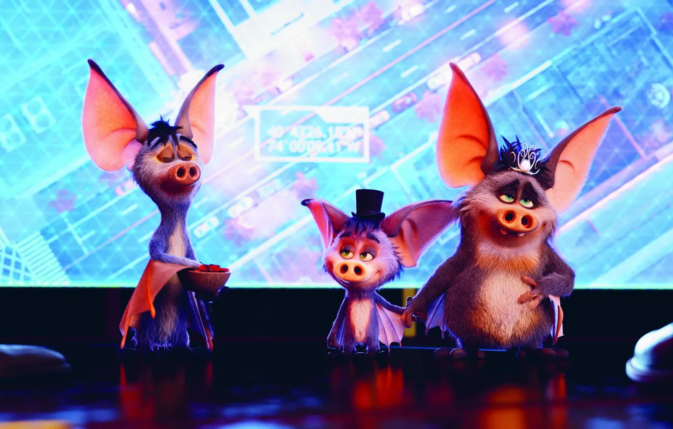 Photo wallpaper characters, the transformation, We're monsters, We're the monsters, cartoon, monster