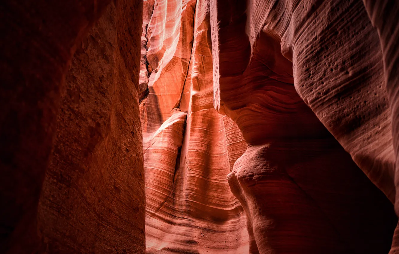 Photo wallpaper nature, canyon, cave
