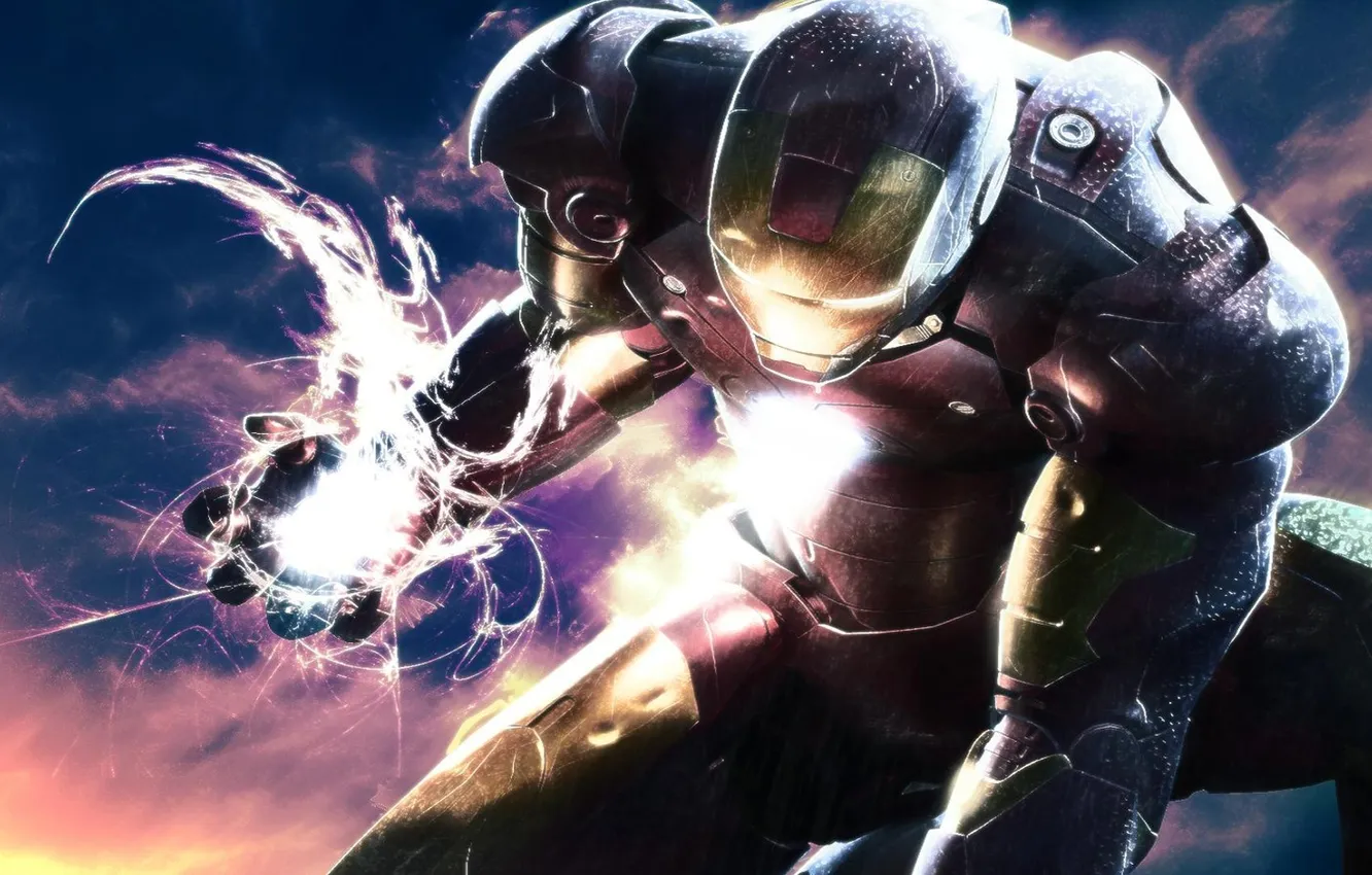 Photo wallpaper Iron Man, Comics, Superhero