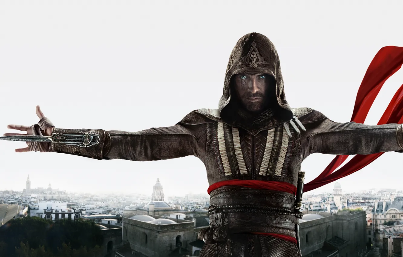 Photo wallpaper Assassins Creed, The film, Ubisoft, Assassin's Creed, Assassin, Michael Fassbender, Michael Fassbender, Assassin's Creed