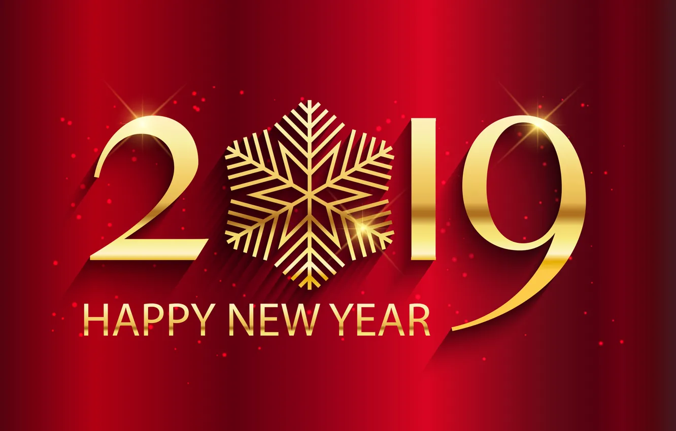 Photo wallpaper gold, new year, figures, golden, background, New Year, Happy, sparkle