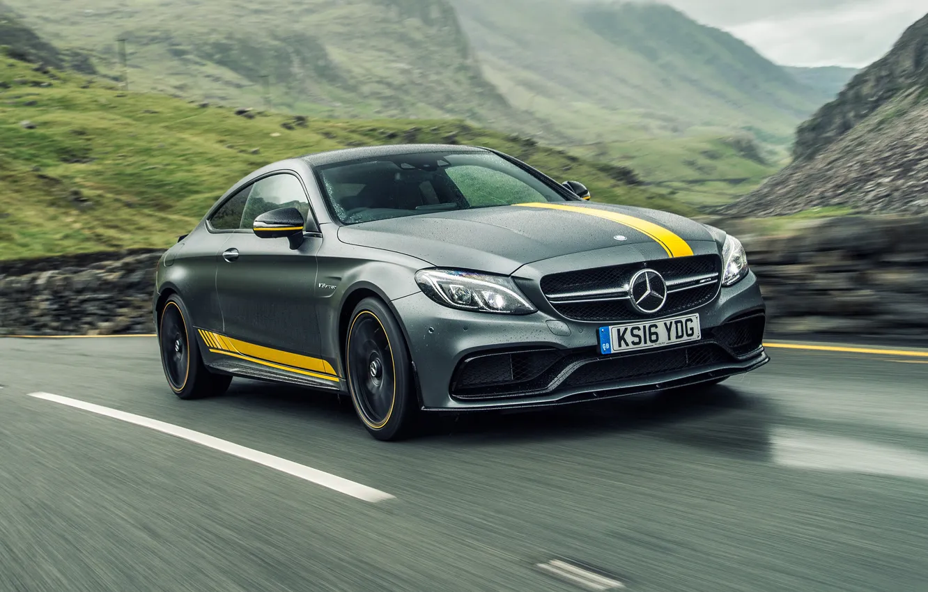 Photo wallpaper Mercedes-Benz, Mercedes, AMG, Coupe, C-Class, C205