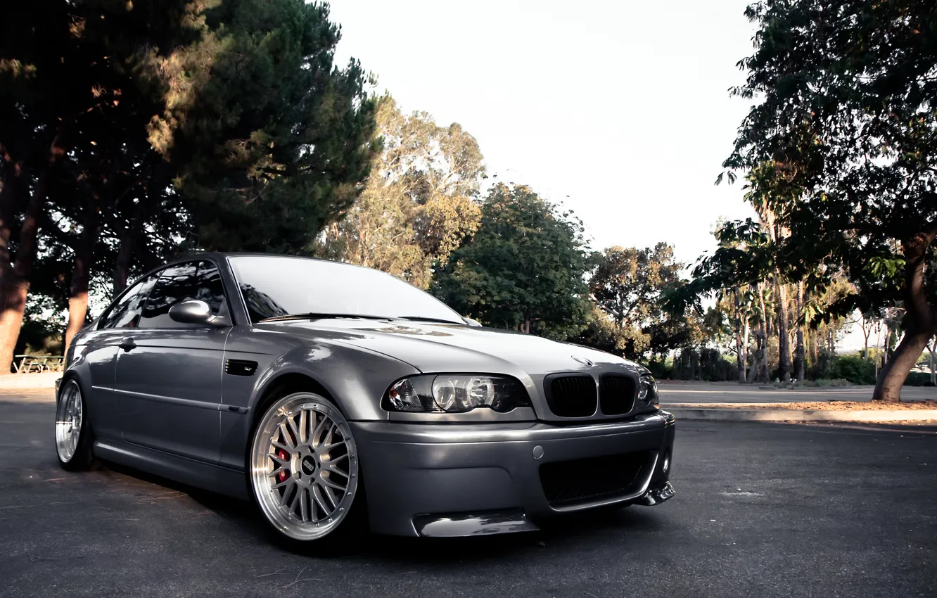 Photo wallpaper grey, BMW