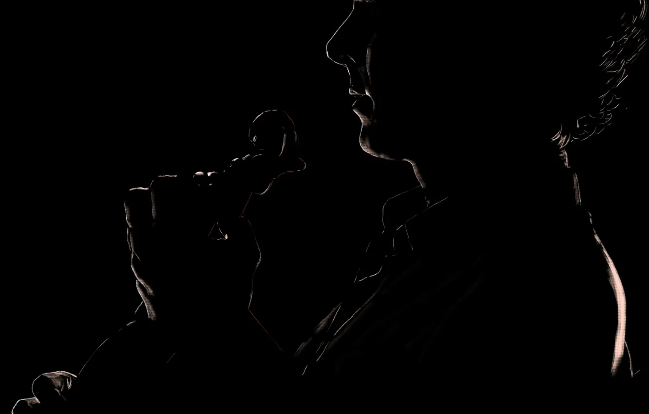 Photo wallpaper violin, silhouette, Sherlock Holmes, Benedict Cumberbatch, Benedict Cumberbatch, Sherlock, Sherlock, Sherlock BBC