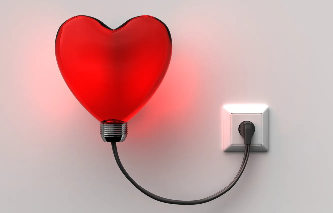 Photo wallpaper heart, outlet, Valentine's day, valentine's day