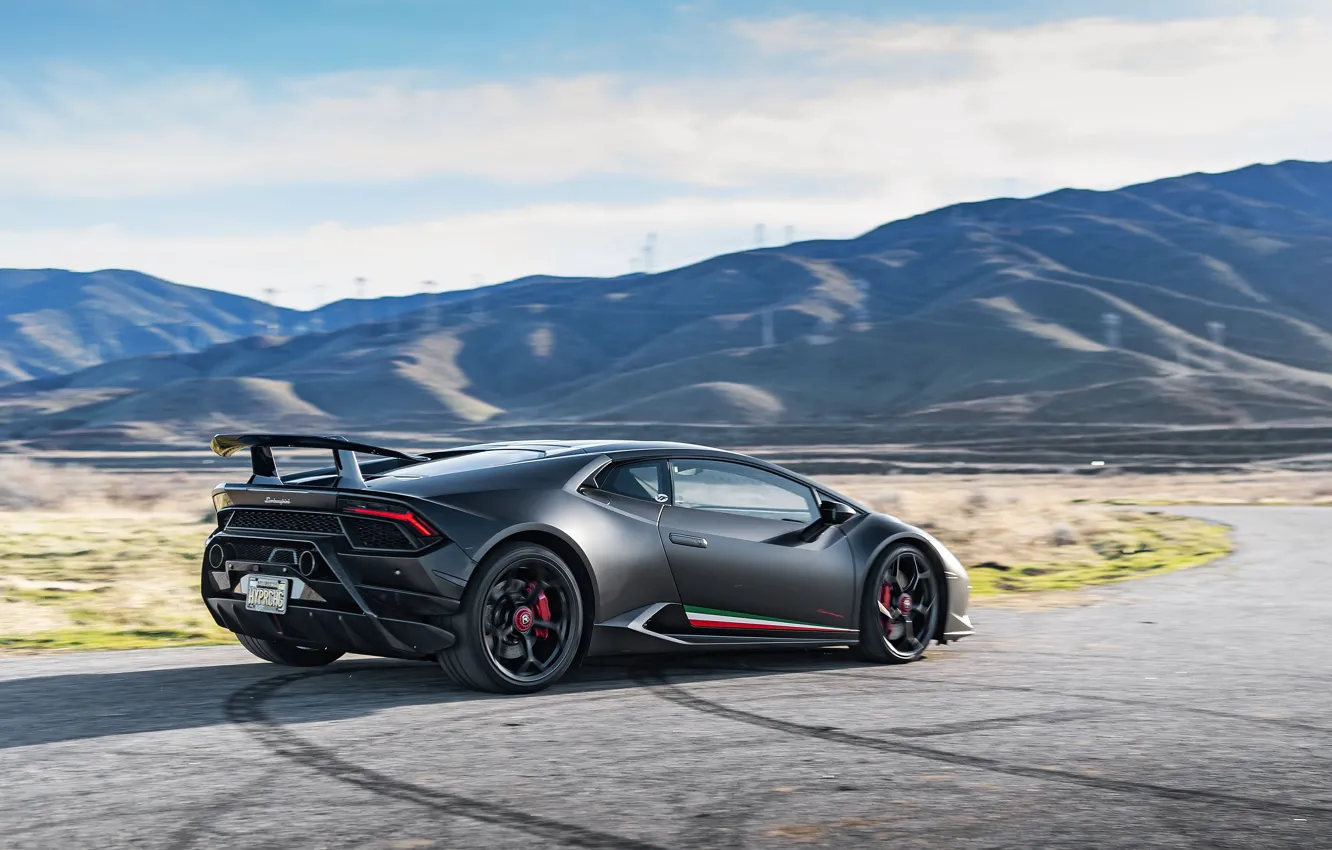 Photo wallpaper speed, Lamborghini, Performante, Huracan, 2020, VF Engineering