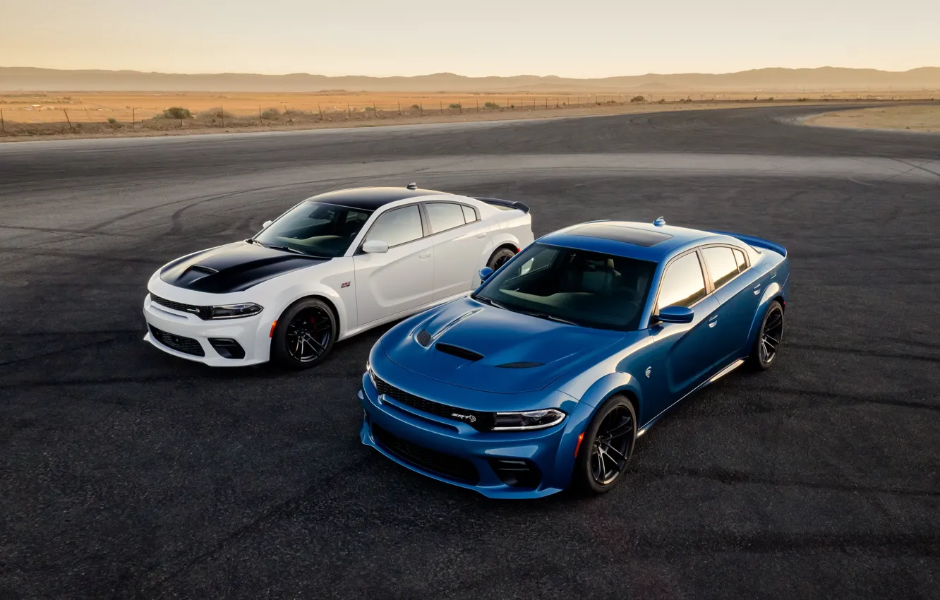 Photo wallpaper Dodge, Cars, Charger, Hellcat, SRT, Muscle cars, Widebody, Scat Pack