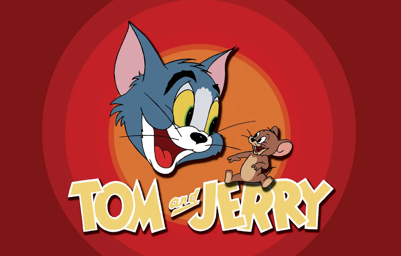 Photo wallpaper cat, cartoon, mouse, saver, Tom and Jerry, Tom and Jerry