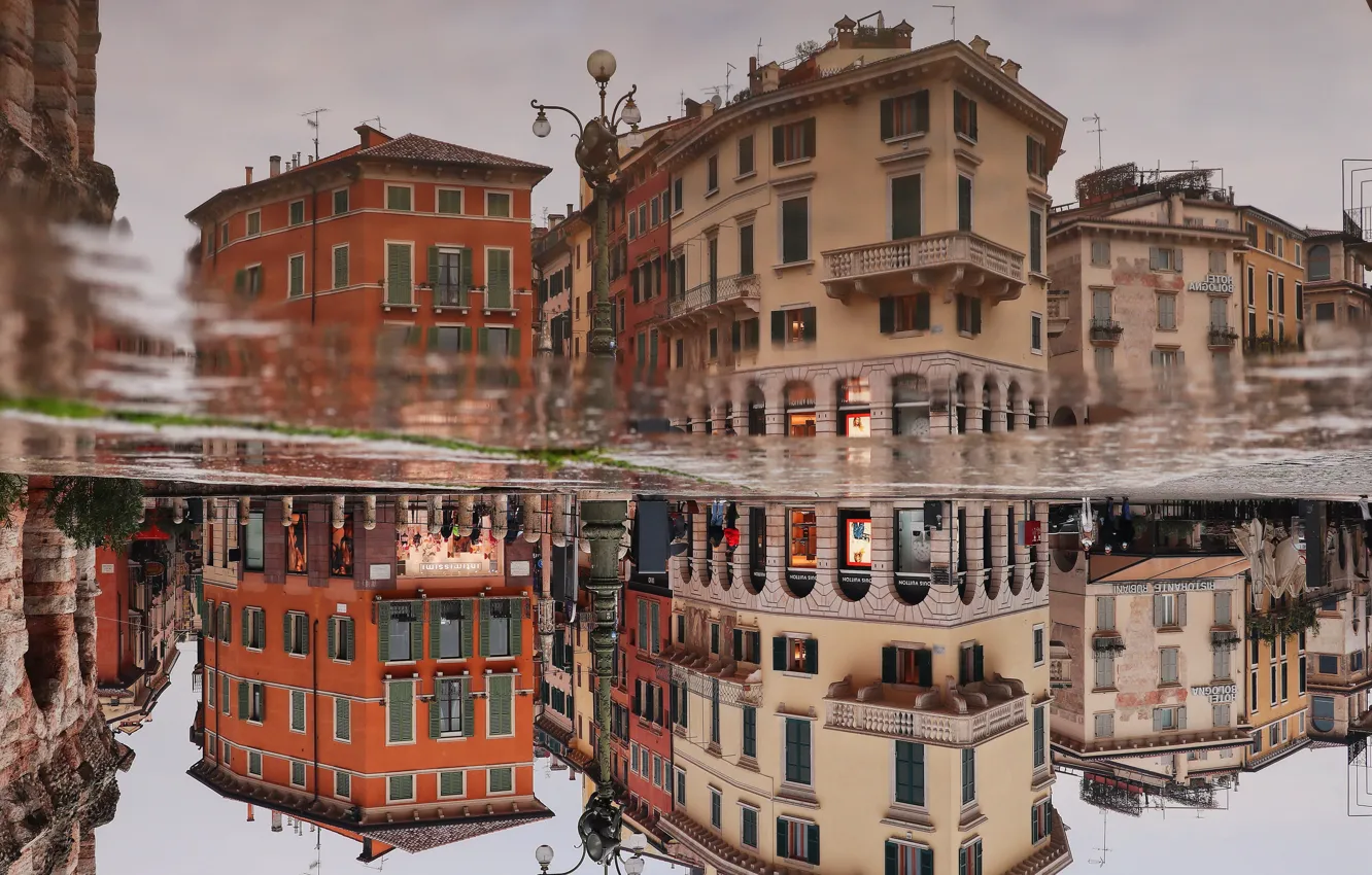 Photo wallpaper Italy, Verona, Veneto