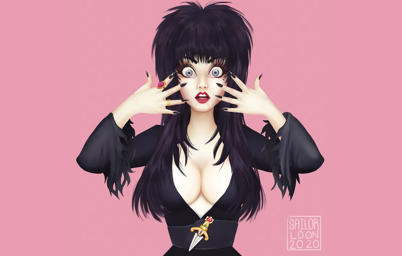 Photo wallpaper art, Elvira, Elvira Mistress of the Dark