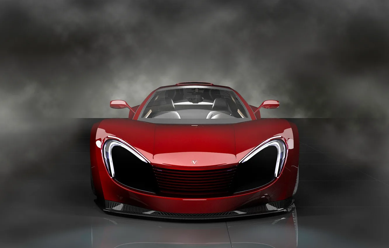 Photo wallpaper Concept, background, high-tech, front view, R-Spec, Vultran Spectra