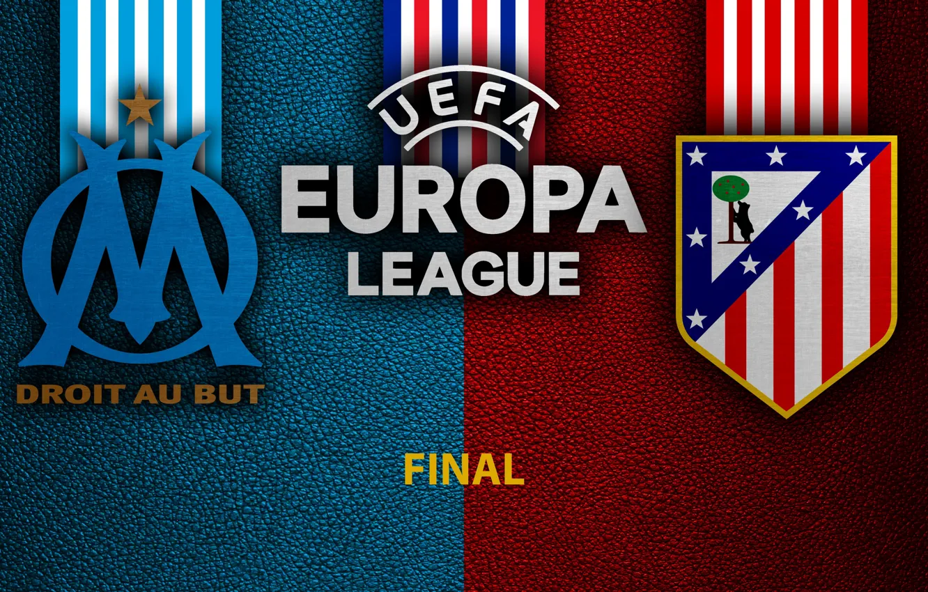 Photo wallpaper wallpaper, sport, logo, football, Final, UEFA Europa League, Olympique Marseille vs Atletico Madrid