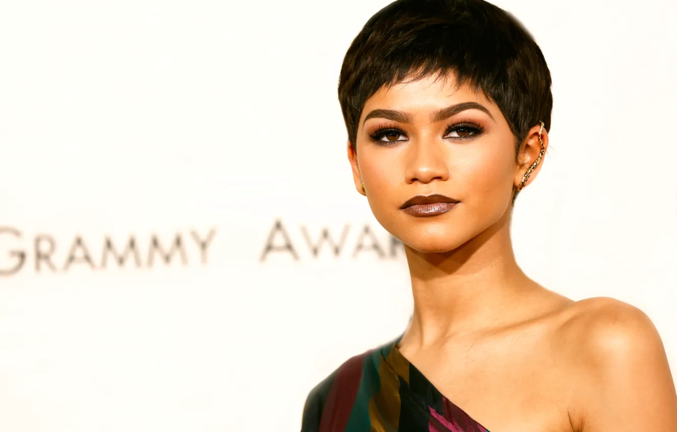 Photo wallpaper dancer, American singer, Zendaya Coleman, Grammy Awards, 57th ceremony of "Grammy", Zendaya
