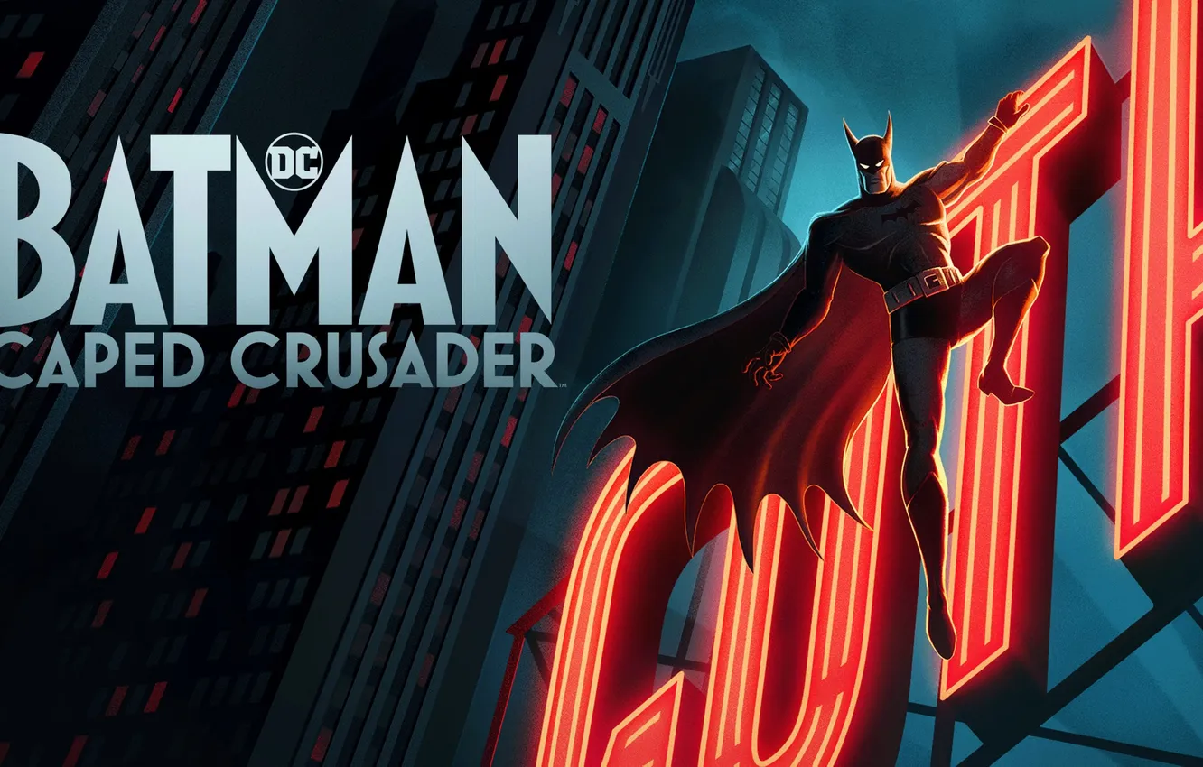 Photo wallpaper Batman, movies, Animated series, 2024 Series, Batman: Caped Crusader