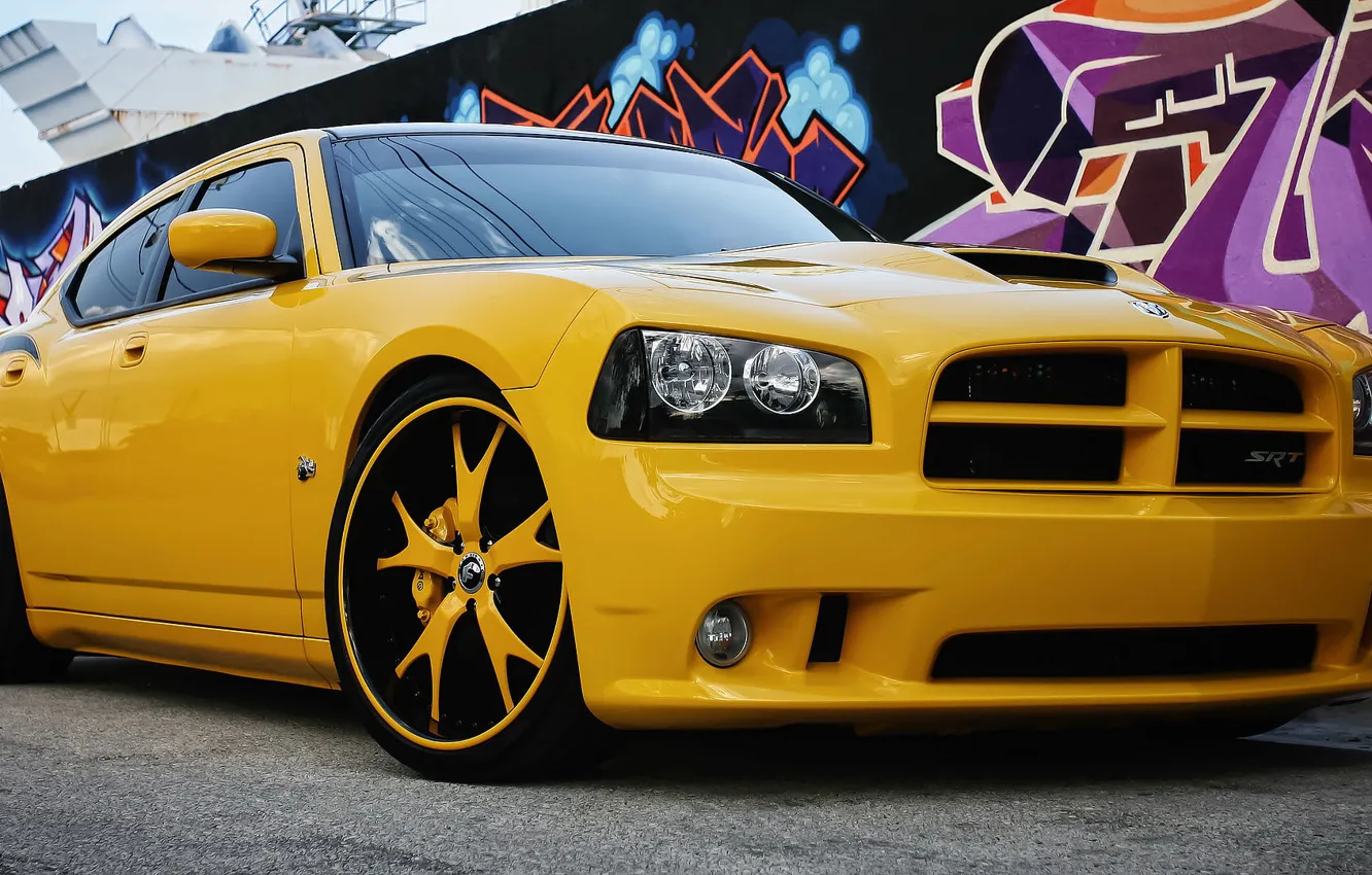 Photo wallpaper Dodge, Charger, Superbee