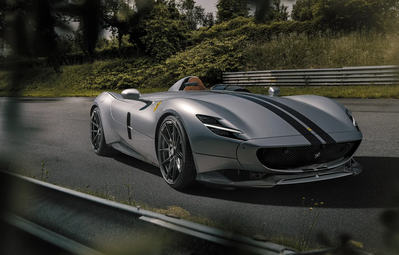 Photo wallpaper Ferrari, Monza, Novitec, SP1