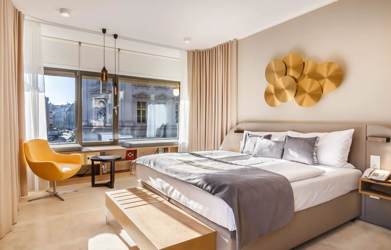 Photo wallpaper room, interior, Prague, President Hotel