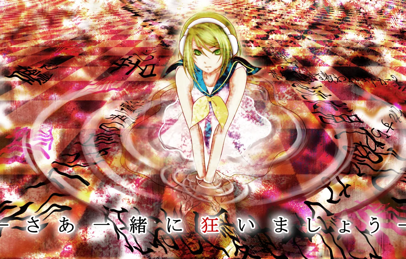 Photo wallpaper water, girl, anime, art, vocaloid, Vocaloid, Rin