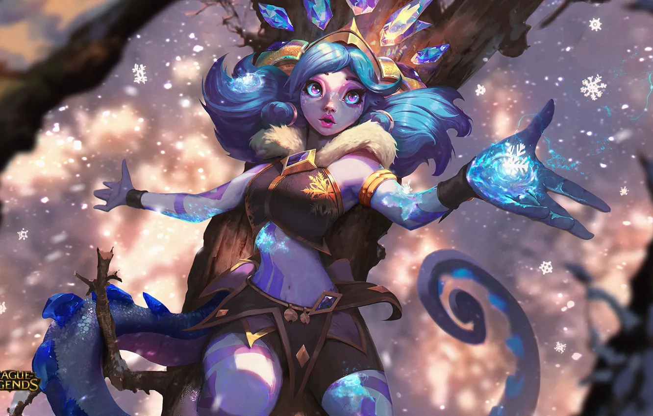 Photo wallpaper magic, fairy, League of Legends, League Of Legends, neeko
