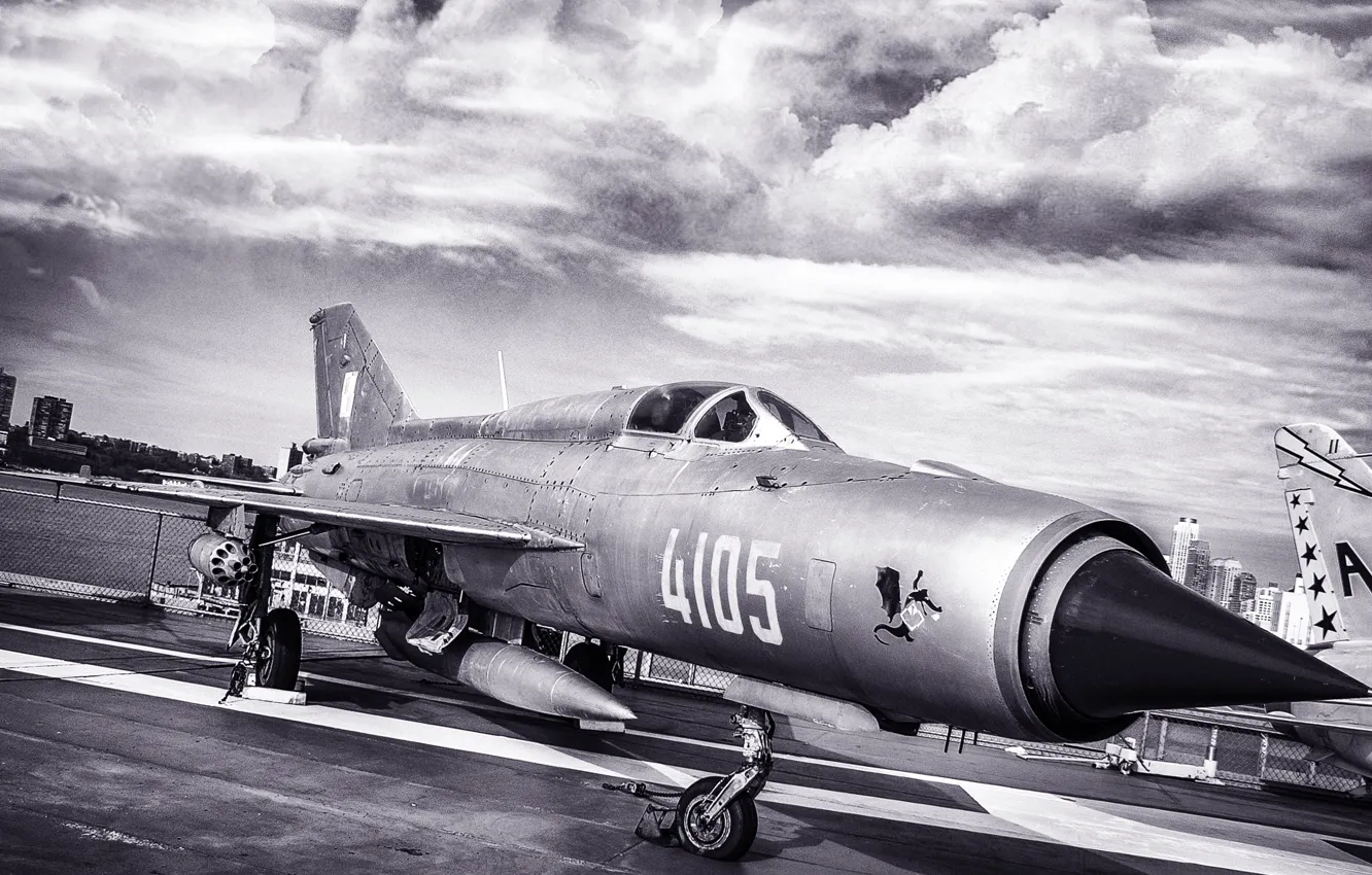 Photo wallpaper the sky, aviation, the city, wings, nose, The ship, the plane, multi-role fighter