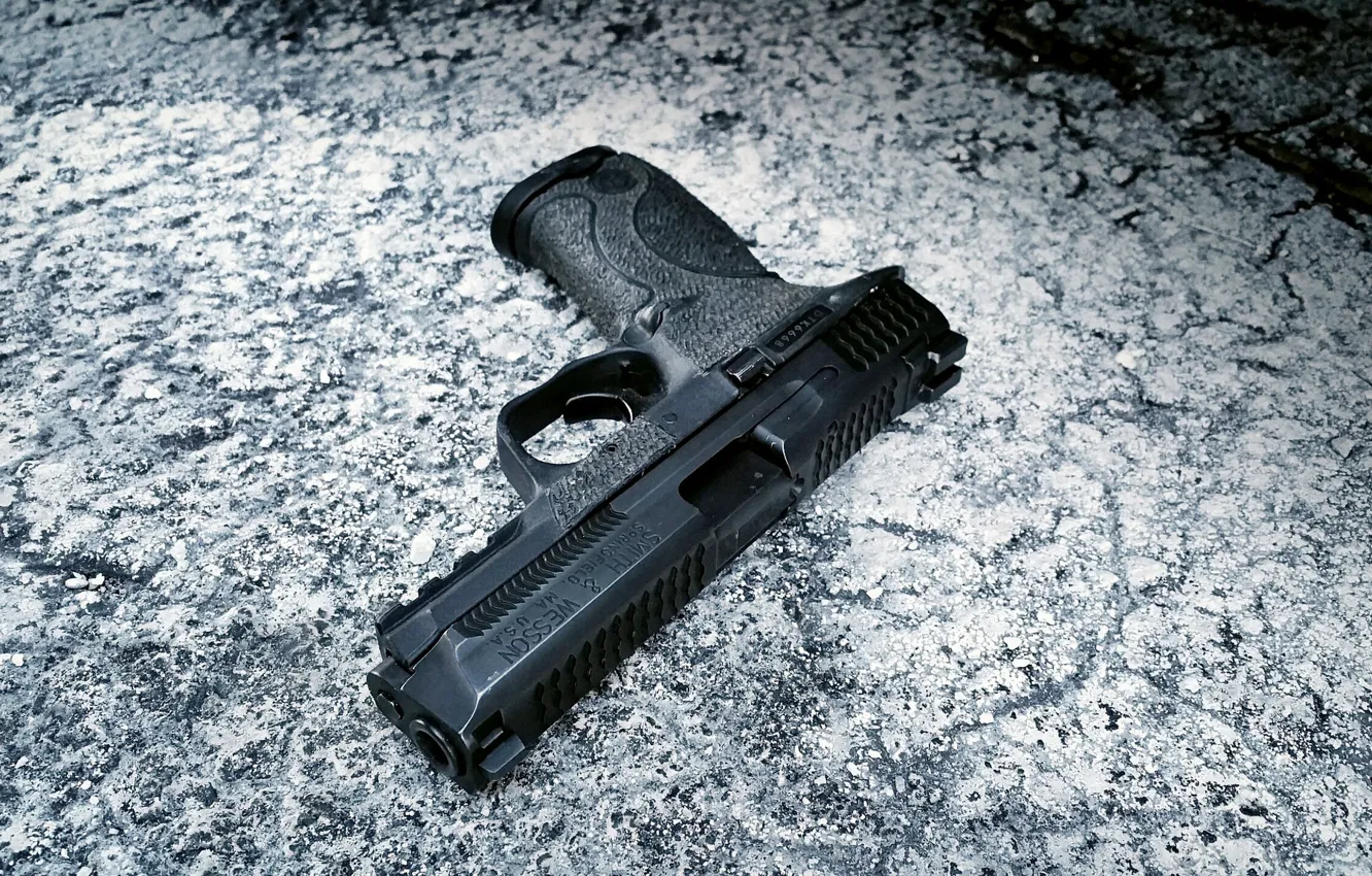 Photo wallpaper gun, weapons, Springfield, semi-automatic