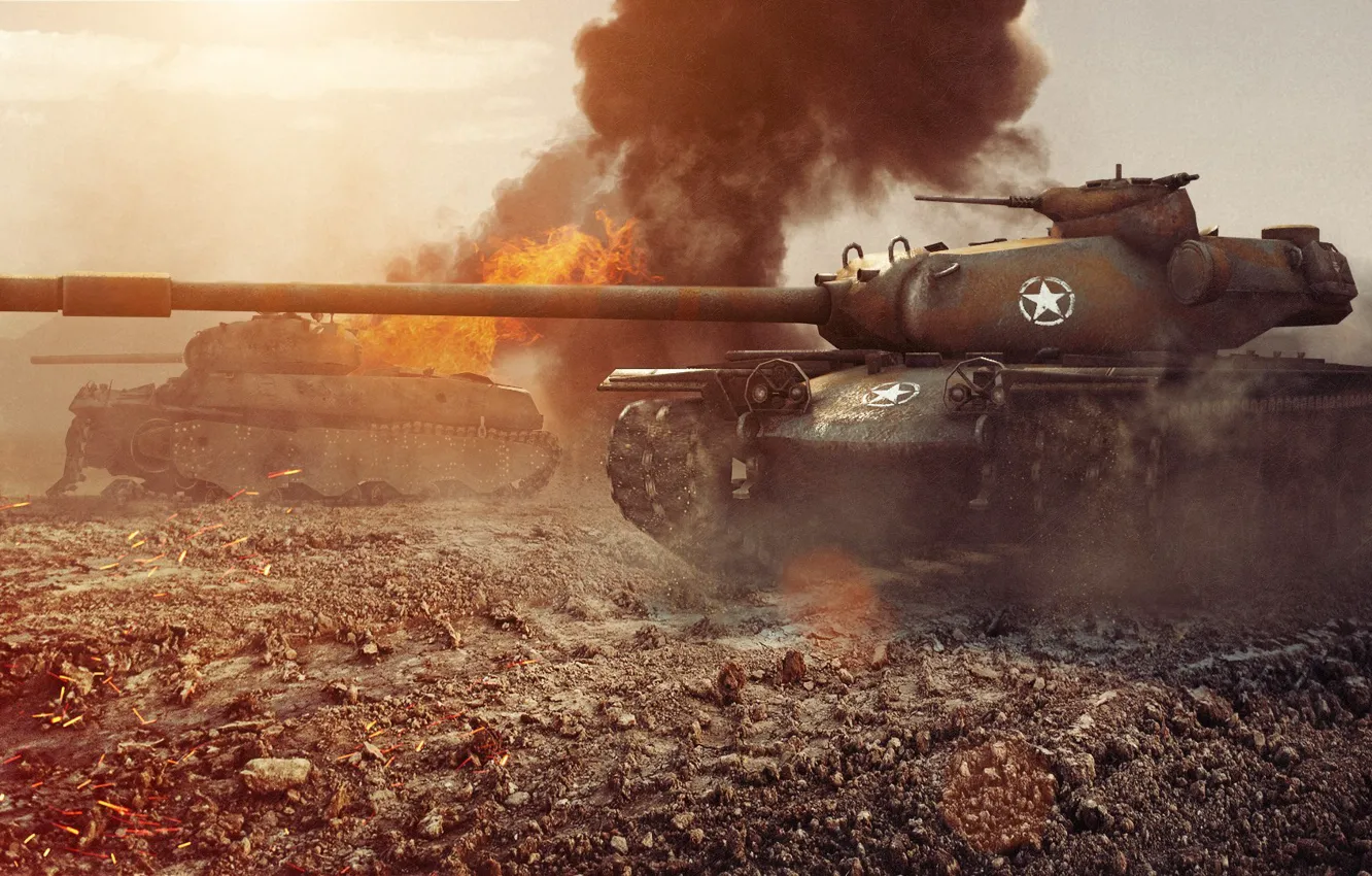 Photo wallpaper tank, USA, USA, WoT, World of Tanks, T110E5, Wargaming.Net
