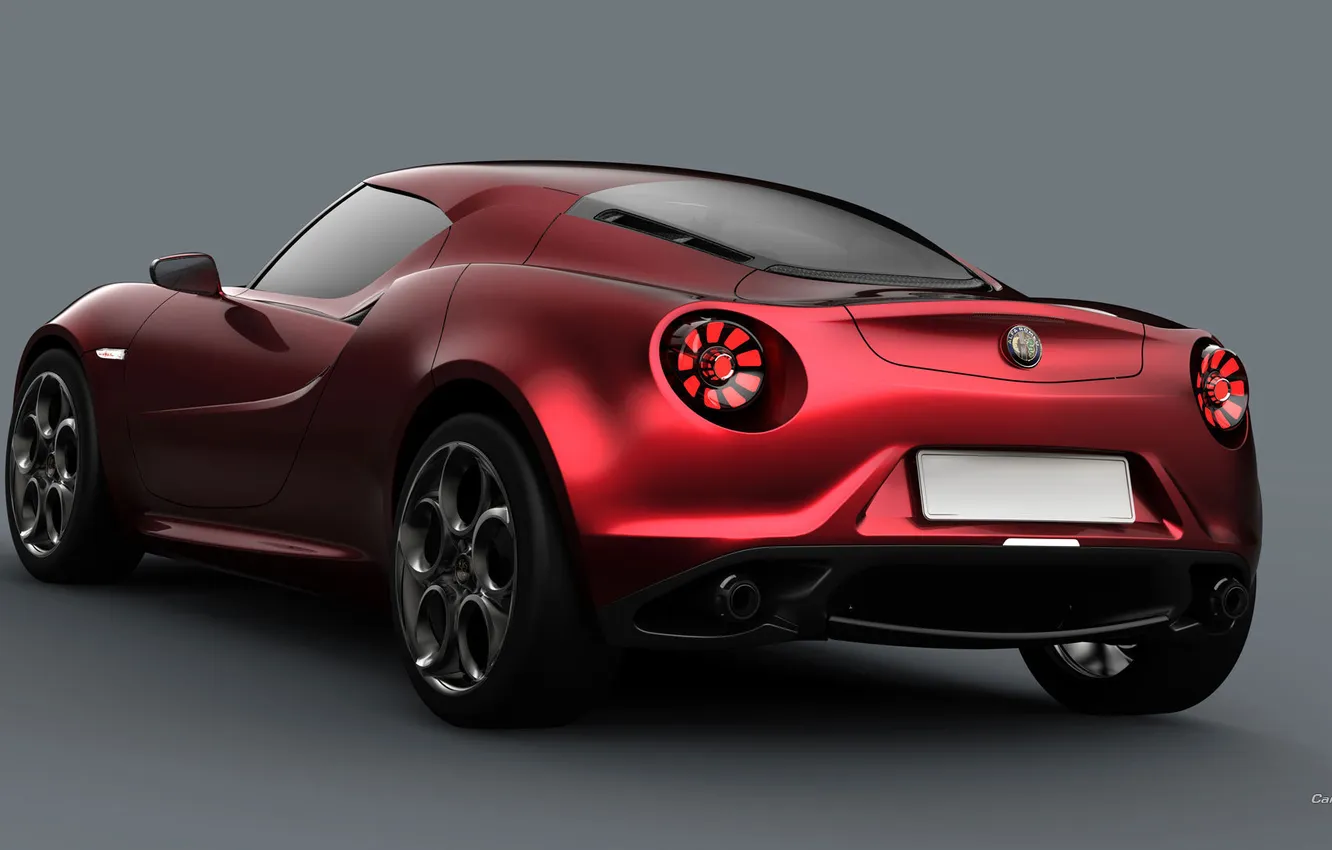 Photo wallpaper cars, Romeo, Alpha