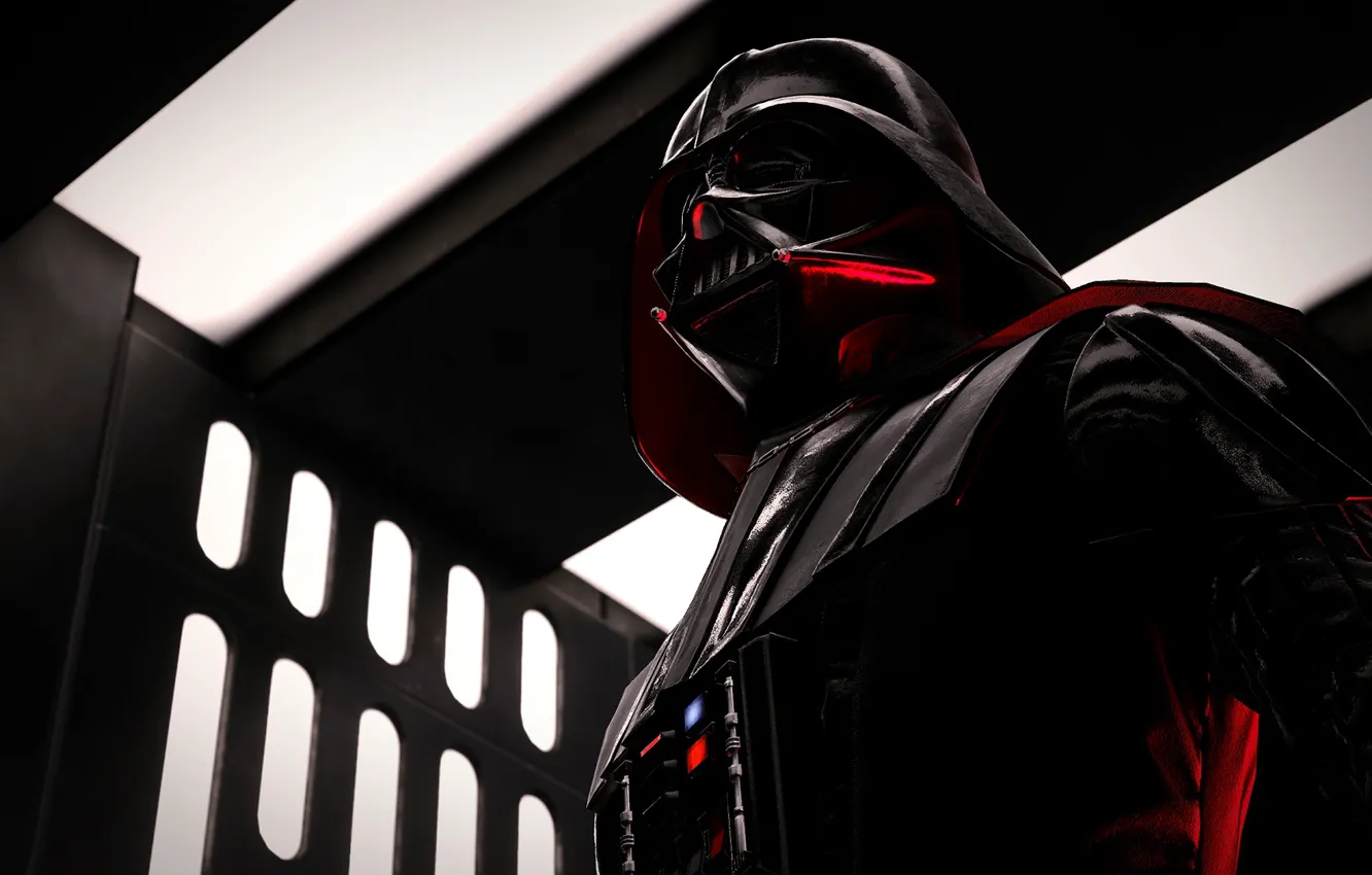 Photo wallpaper Darth Vader, Electronic Arts, star wars battlefront