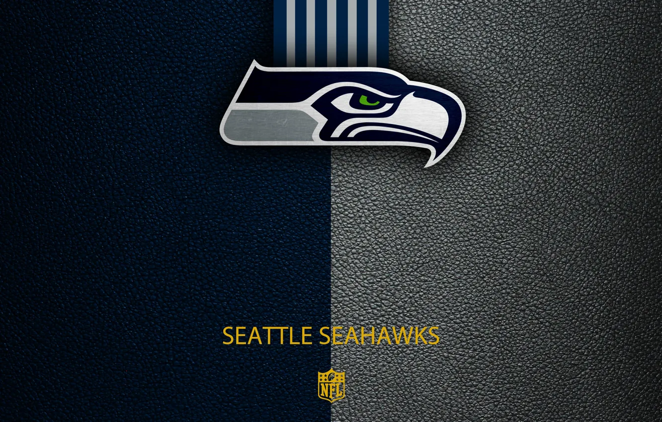 Photo wallpaper wallpaper, sport, logo, NFL, Seattle Seahawks