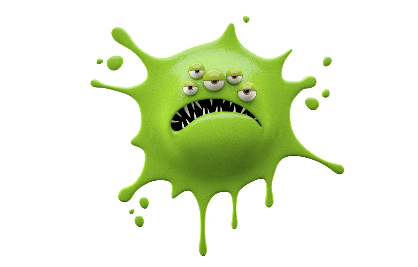 Photo wallpaper monster, funny, cute, Character