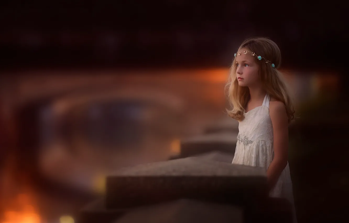 Photo wallpaper look, dress, hairstyle, girl, danielle balance