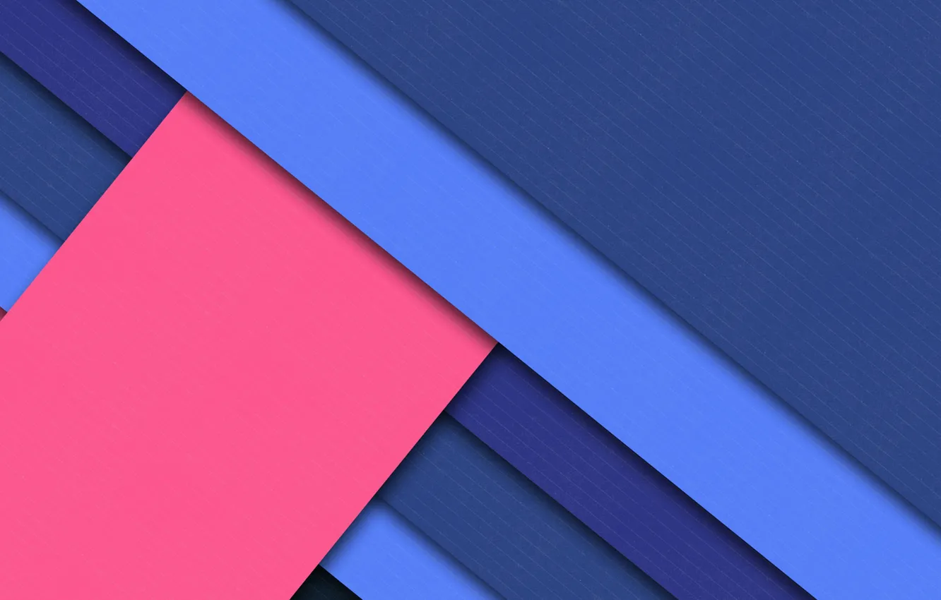 Photo wallpaper blue, strip, pink, blue, geometry, design, color, material