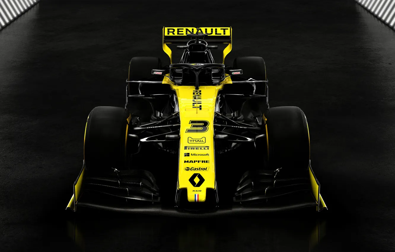Photo wallpaper Renault, the car, Motorsport, 2019