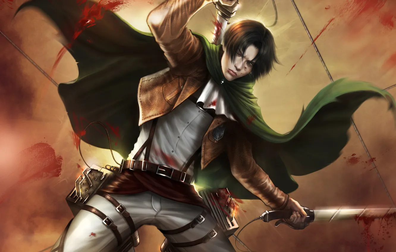 Photo wallpaper anime, Attack on Titan, Shingeki no Kyojin, Levi, The invasion of the giants, Levi Ackerman