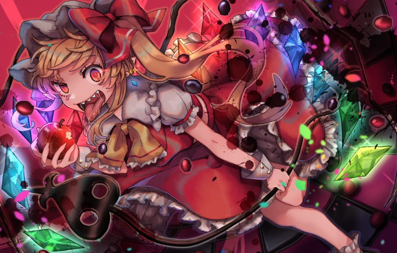 Photo wallpaper smile, touhou, Touhou, Touhou