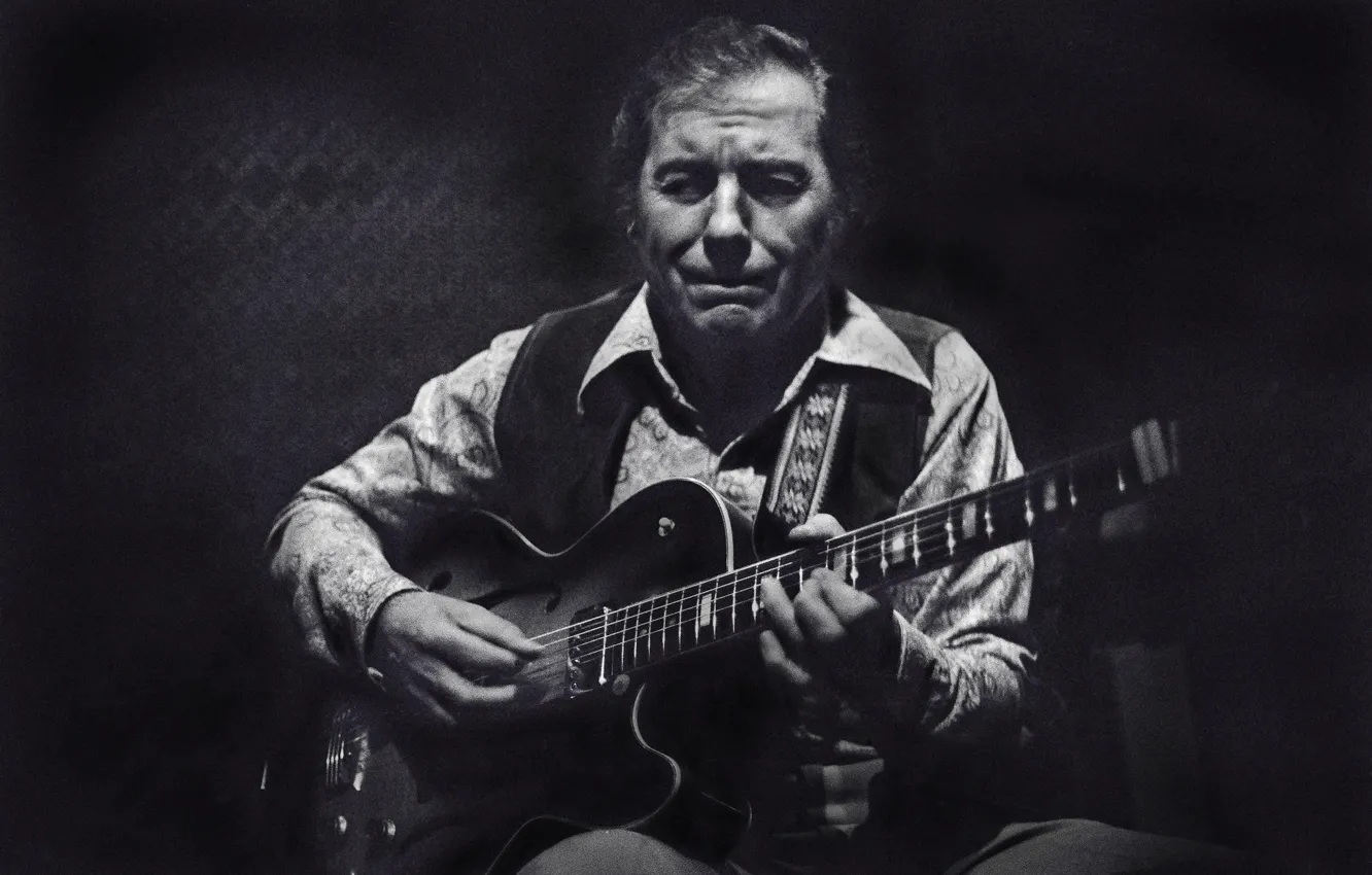 Photo wallpaper music, guitar, jazz, guitarist, musician, jazz musician, Chuck Wayne