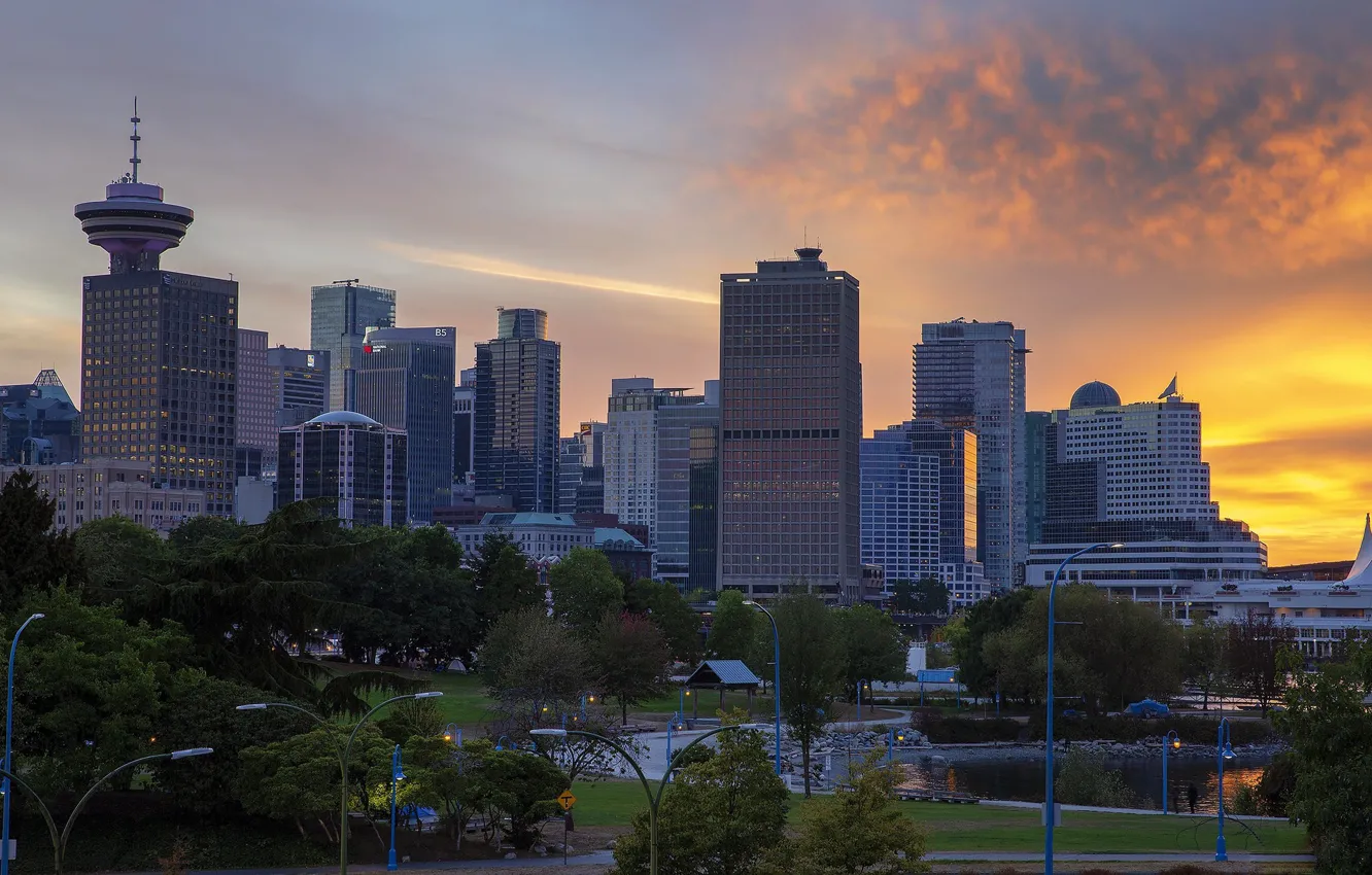 Photo wallpaper Canada, Vancouver, Vancouver