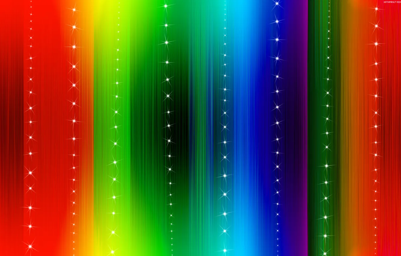 Photo wallpaper light, line, color, rainbow