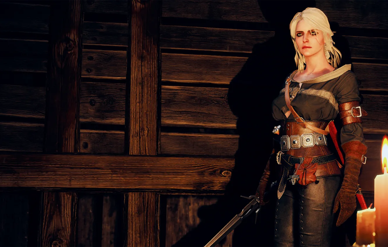 Photo wallpaper The Witcher, CRIS, The Witcher 3:Wild Hunt, Candle light