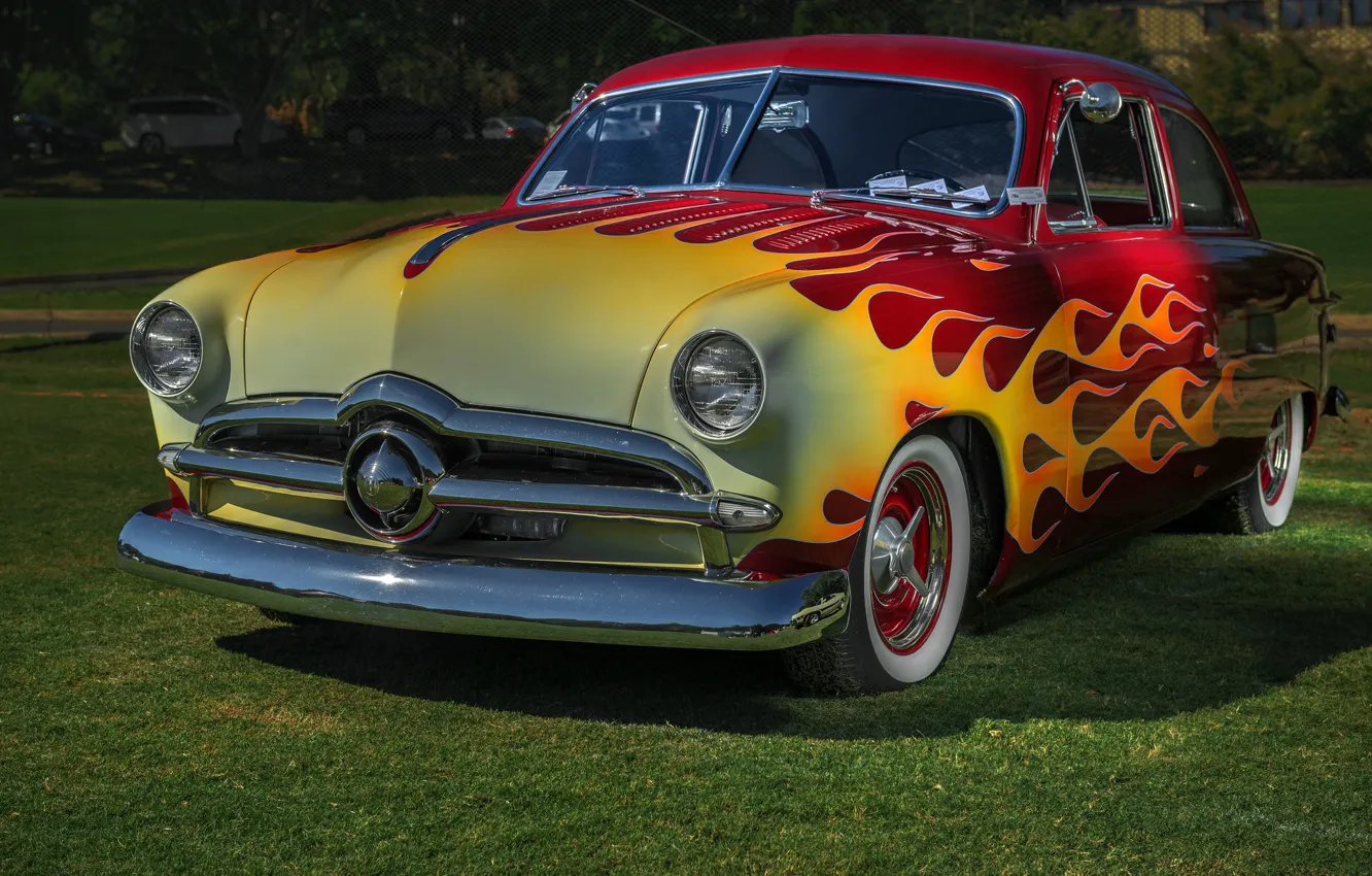 Photo wallpaper Ford, 1949, Club Coupe