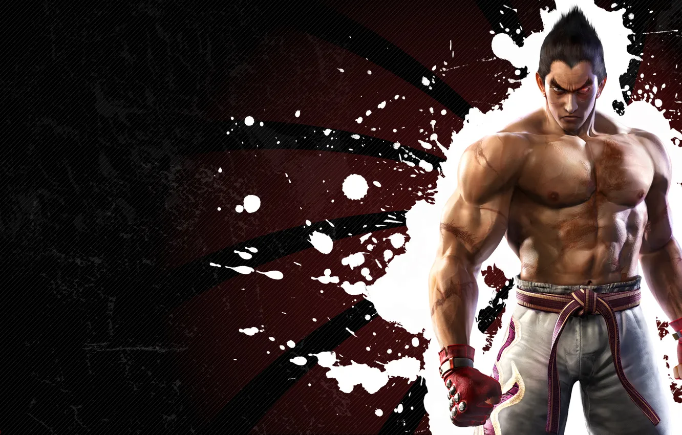Photo wallpaper Background, Fighting, Tekken 6, Kazuya, Tekken 6