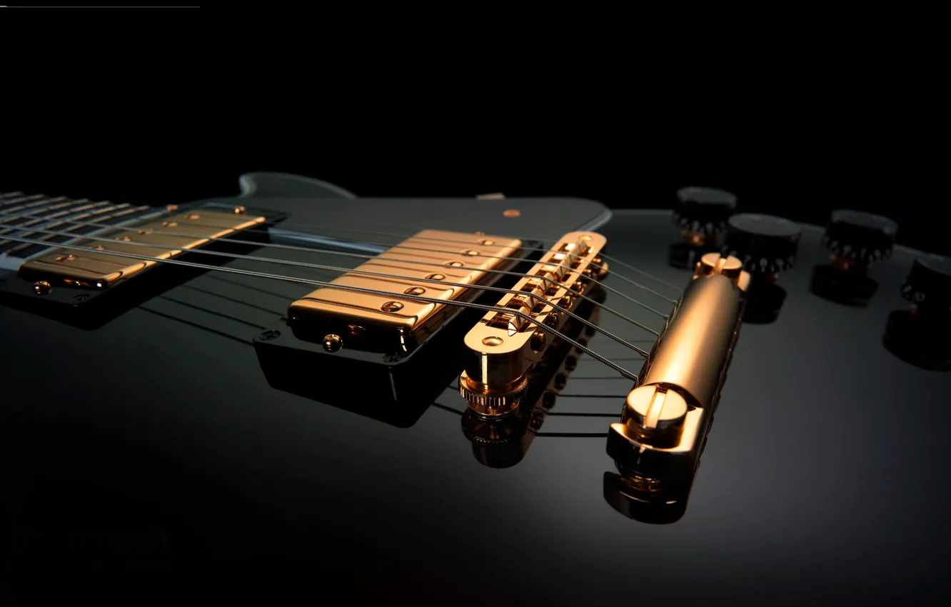 Photo wallpaper strings, tool, electric guitar