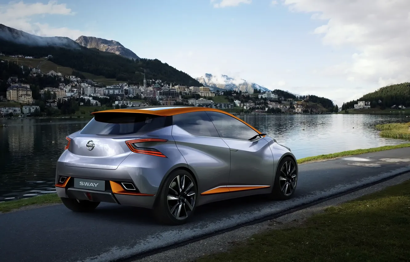 Photo wallpaper Concept, Sway, Nissan Concept, Nissan Sway, Nissan Cars, Nissan Sway Concept, Nissan Wallpaper
