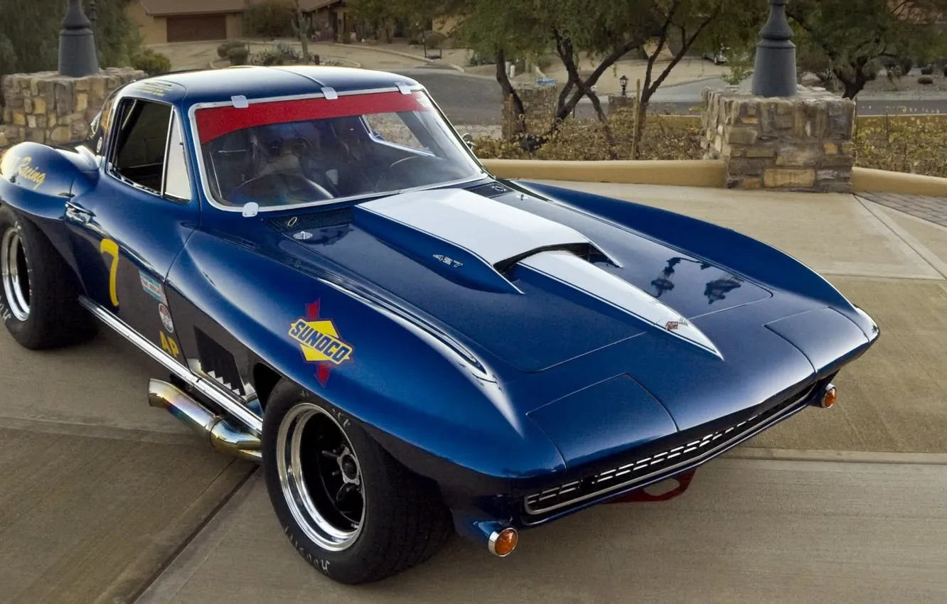 Photo wallpaper 1967, Corvette Stingray, not for sale