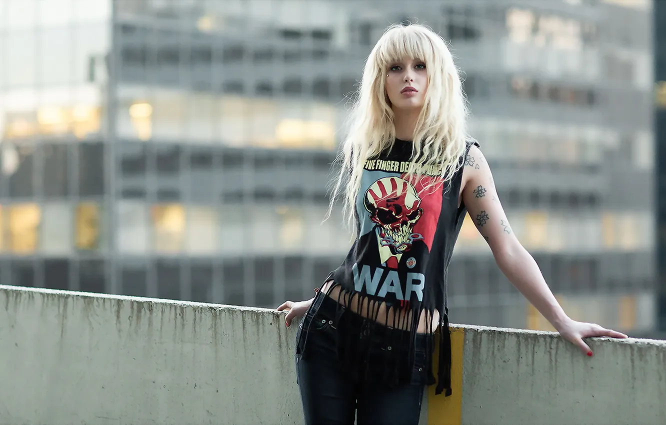 Photo wallpaper girl, pose, mood, Mercedes