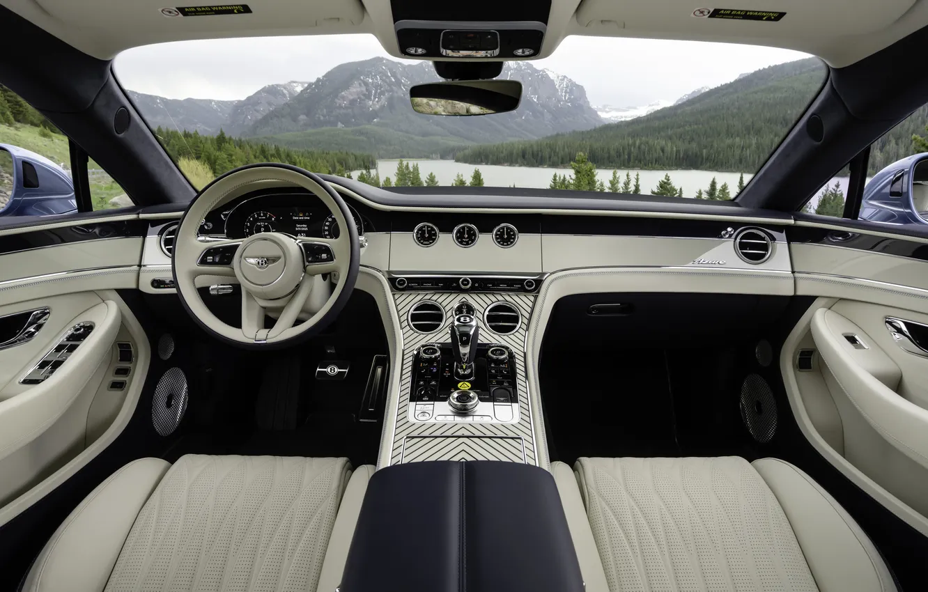 Photo wallpaper coupe, interior, Bentley, Continental, hybrid, Bentley, Suite, Lux